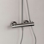 KLUDI - Sprchový set s termostatem, průměr 25 cm, 3 proudy, chrom 6906705-81