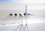 HANSA - Living Set sprchové hlavice, držáku a hadice, pod omítku, chrom 44430100