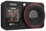 Rollei Compactline 64 Dual Screen černá / 64MPix / 18x digital zoom / 2.8" a 1.4" LCD / 4K video / microSD (12030)