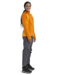 ICEBREAKER Wmns Merino Quantum ZoneKnit LS Zip Hoodie, Earth/Solar velikost: XS