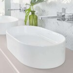 VILLEROY & BOCH - Collaro Umyvadlo na desku, 56x36 cm, CeramicPlus, alpská bílá 4A1956R1