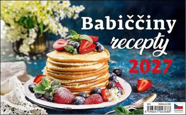 Kalendář stolní 2027 - Babiččiny recepty