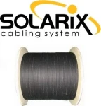 Solarix optický kabel DROP1000 / 8 vláken / 500 m / černá (70291085)
