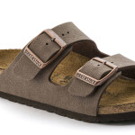 Dětské žabky Birkenstock Arizona Kids Birko-Flor Nubuck Mocha narrow (0552893) 29