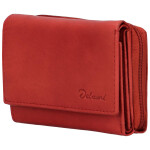 Kožená peněženka Delami Roxy, červená