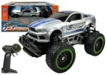Mamido Auto na dálkové ovládání R/C Monster 1:24 stříbrné