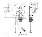 HANSGROHE - Tecturis E Umyvadlová baterie, CoolStart, EcoSmart, matná černá 73021670