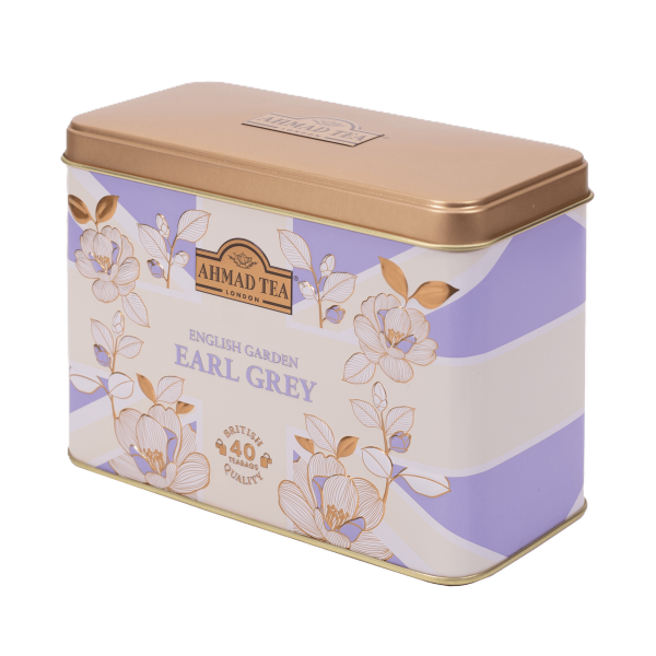 Ahmad Tea | Garden Caddy Earl Grey | 40 sáčků s úvazkem