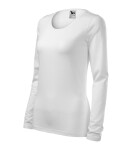 Slim triko dámské bílá 3XL