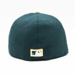 New Era Pánská kšiltovka Oakland Athletics MLB 1989 World Series Cooperstown 59FIFTY Fitted - Zelená a žlutá Velikost: 7 5/8