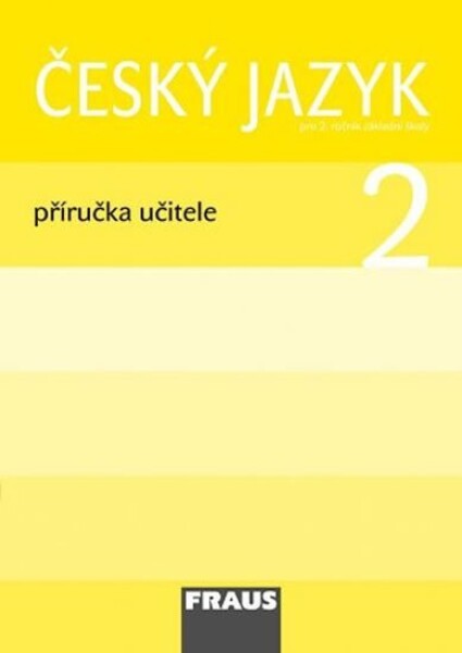 Český jazyk příručka učitele,