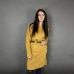 HOSH Pletené šaty ELLIS s páskem Barva: Černá