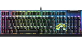 Razer BlackWidow V4 X Fortnite Edition / Herní klávesnice / mechanická / spínače Razer Yellow / USB (RZ03-04703600-R3M1)
