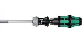 WERA Kraftform Kompakt 27 RA 1 / Bitový šroubovák / ráčna / 1/4" / 6 bitů (05051517001)