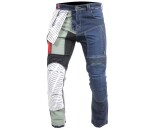 Pánské kalhoty na moto Trilobite Parado monolayer Aaa slim fit blue (Zkrácené) - 40 / modrá
