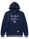 New Era Pánská mikina New York Yankees MLB Felt Logo Throwback Hoodie Velikost: L
