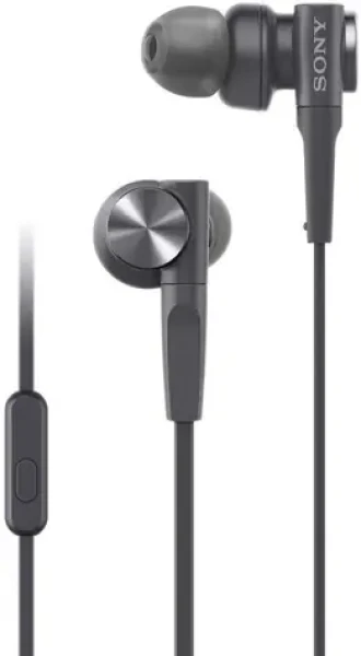SONY Extra Bass MDR-XB55AP černá / Sluchátka s mikrofonem / 12mm / 1.2m / Jack 3.5mm (MDRXB55APB.CE7)
