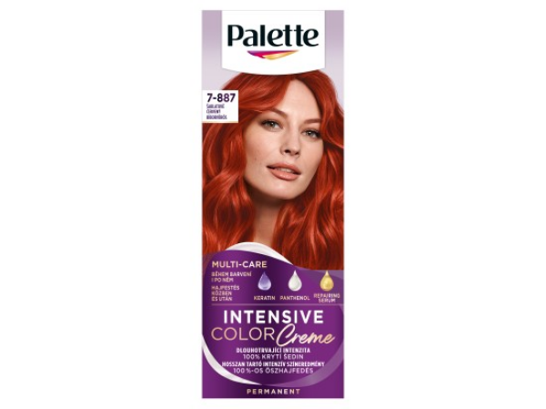 Palette Intensive Color Creme barva na vlasy Šarlatově červený 7-887