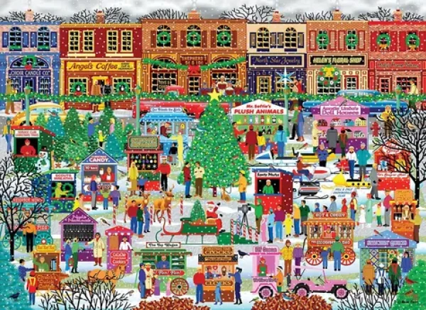 EUROGRAPHICS Puzzle Vánoční trh v centru XL