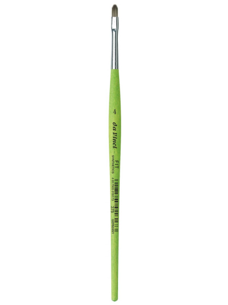 Štětec DaVinci zelený jazýček 375 - 4