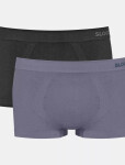 Pánské boxerky GO Smooth Hipster C2P - Sloggi kombinace černé (M014) 000M