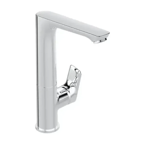 Ideal Standard Umyvadlová baterie Slim chrom / Umyvadlová baterie / otočný výtok / keramická kartuše / EasyFix (A7023AA)