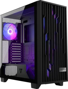 MODECOM Volcano Perun Apex ARGB černá / Skříň / ATX / 1x USB-C / 2x USB 3.0 / 4x 140mm ARGB / bez zdroje (AT-PERUN-4F-ARGB-10-000000-0002)