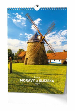 Nástěnný kalendář Krásy Moravy a Slezska A3