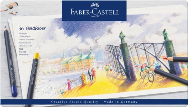 Faber-Castell Pastelky Goldfaber 114736 sada 36 barev