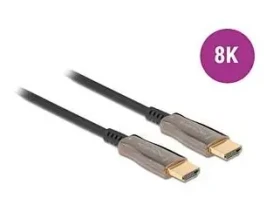 DeLock Aktivní optický kabel HDMI černá / 25 m / AOC (84039)