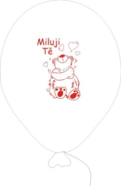 Miluji Tě - balonek