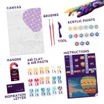 OKTO Malba a 3D modelování obraz "Hot Air Balloon Flight" 30x40 cm, OKTO, W051116