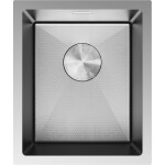 MEXEN - Trixo ocelový dřez 1-bowl 370 x 440 mm, nerez HC 6412371000-01HC