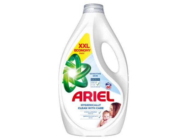 Ariel Sensitive prací gel pro citlivou pokožku 60 PD