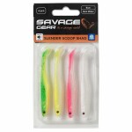 Savage Gear Gumová nástraha Slender Scoop Shad Dark Water Mix 4ks - 11cm 7g,Savage Gear Gumová nástraha Slender Scoop Shad Dark Water Mix 4ks - 11cm 7