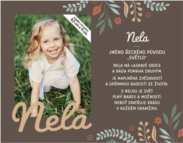 52_Fotorámeček se jménem_Nela - Albi
