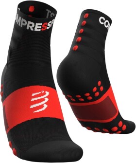 Běžecké kompresní ponožky Compressport Training Socks páry BLACK Velikost: EU