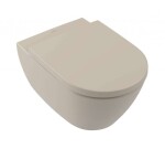 VILLEROY & BOCH - Subway 3.0 WC sedátko, SoftClosing, CeramicPlus, Almond 8M42S1AM