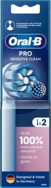 Oral-B EB60X Sensitive Clean Pro - 2ks / Náhradní hlavice (EB60X-2)