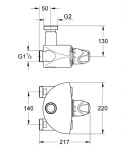 Grohtherm XL Termostatická baterie, 35087000