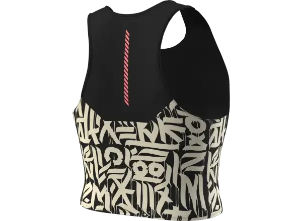 Dynafit Trail Crop Top dámské triko bez rukávu Black Out vel. XS