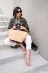 Nákupní taška přes rameno Reisenthel Shopper M Raffia black
