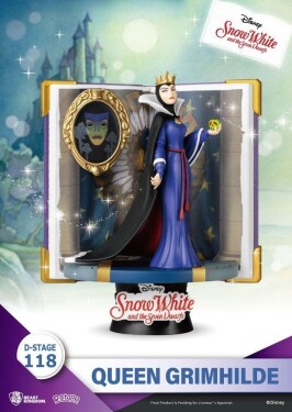 Disney diorama Book series - Zlá královna 13 cm (Beast Kingdom)