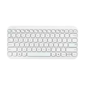 ASUS Marshmallow KW100 bílá / bezdrátová klávesnice / nízký profil kláves / CZ SK layout (90XB0880-BKB560)