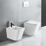 INVENA - Bidetová baterie GLAMOUR TREND černá BB-02-004-V