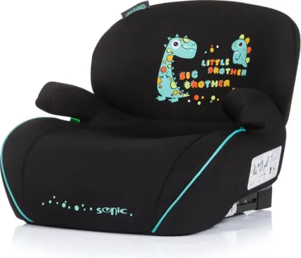 CHIPOLINO Podsedák Sonic i-Size 125-150cm Isofix, Dino (SDKSN02505DI)