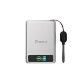 BMX SolidSafe™ 10K Solid-State magnetická powerbanka stříbrná / 10000 mAh / 30W / 2x USB-C (BMX-B939-10-SI)