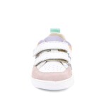 Dívčí barefoot textilní tenisky LOOP WHITE/LILA Froddo G3130282-8 - 24