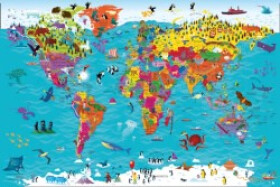 Collins Children's World Map - Collins Kids