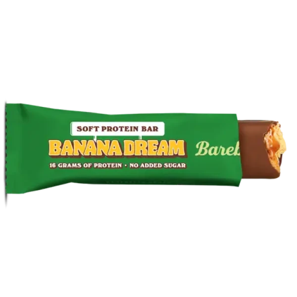 Proteinová tyčinka - Barebells (banánový sen, 12 x 55 g) (29302-26-12x55g-bananadream)